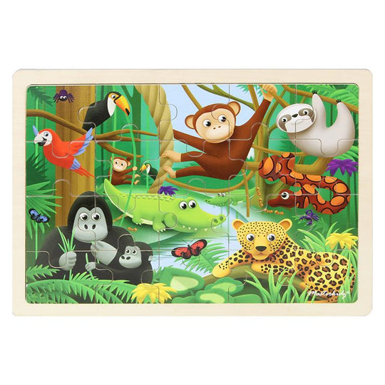 Jigsaw Puzzle 20pc - Rainforest