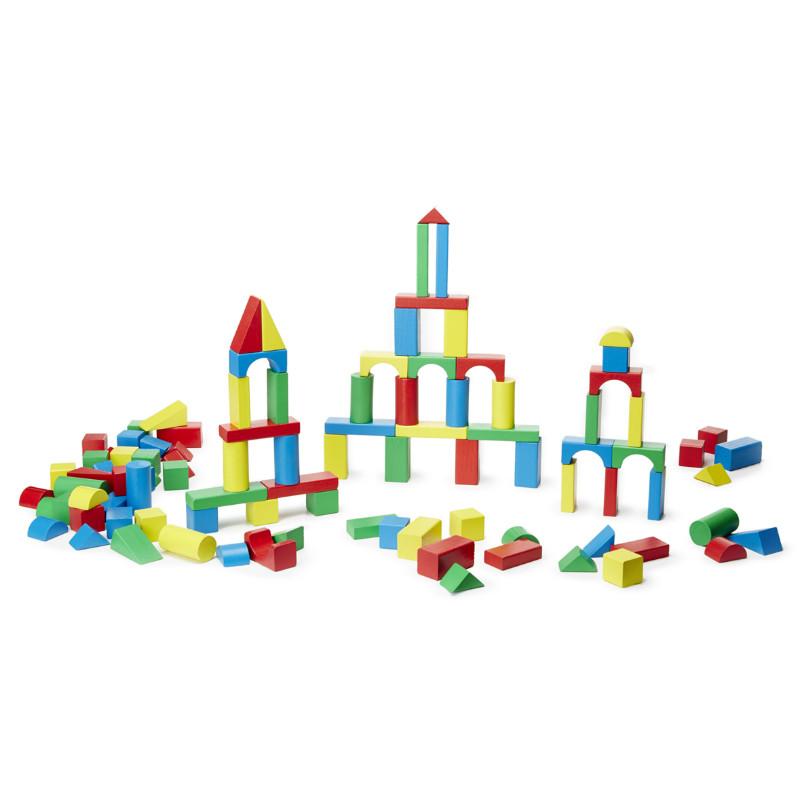 Melissa and doug 100 wooden blocks 2025
