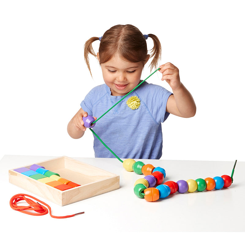 Melissa & doug primary lacing sales beads