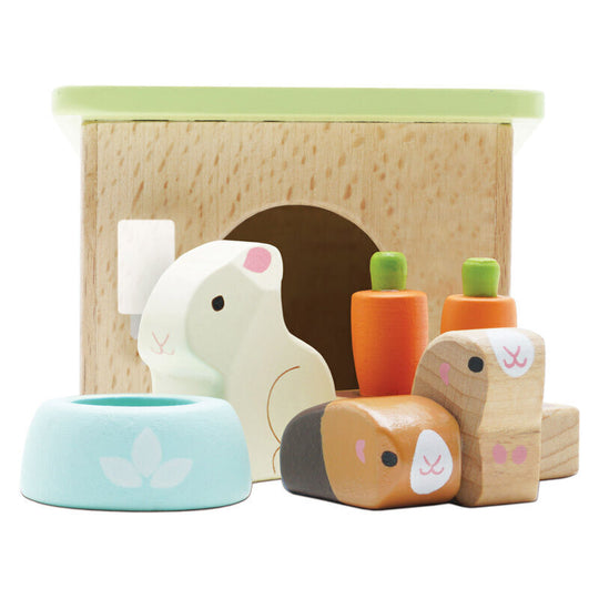 Bunny with Guinea Pig Playset