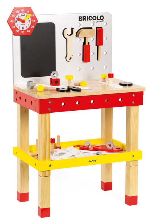 ZZZ Janod - Bricolo DIY Tool Work Bench and Tools