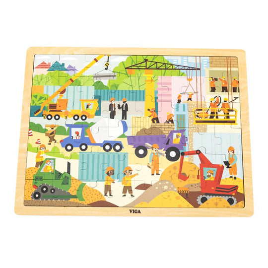 Jigsaw Puzzle 48pc - Construction Area