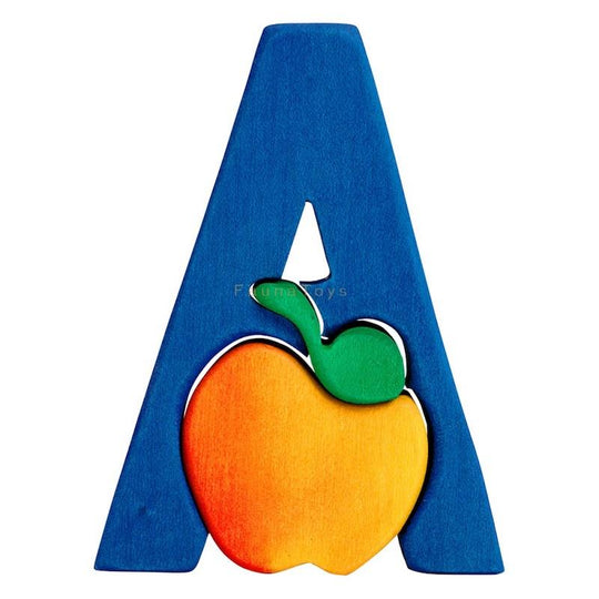 A for Apple Letter Puzzle
