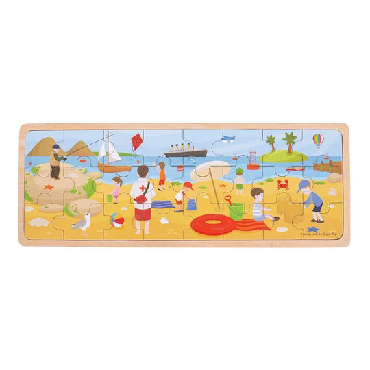 At the Seaside Wooden Puzzle 24pc