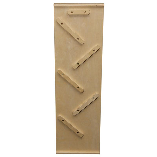 Wooden Ball Run & Slide - Unvarnished