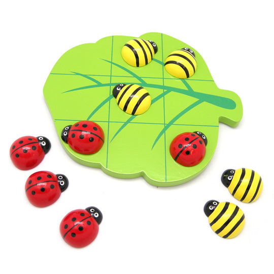 Bees & Ladybirds Tic Tac Toe