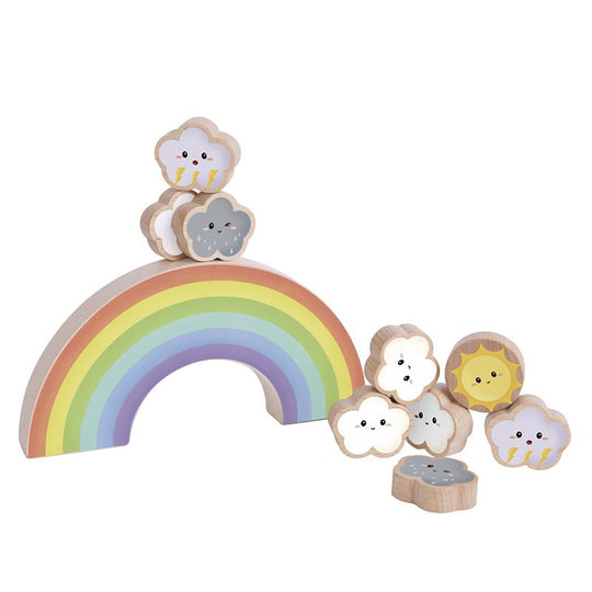 Rainbow & Clouds Balancing Game
