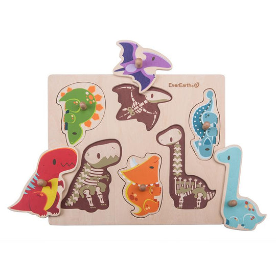 Dinosaur Peg Puzzle