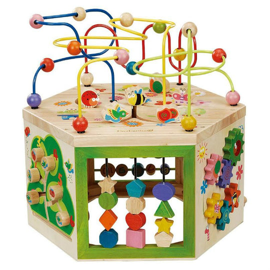 Wooden shop activity centre