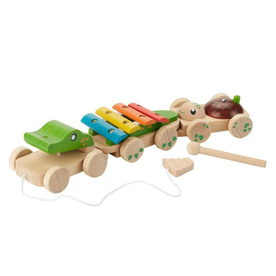 Pull Along Musical Crocodile