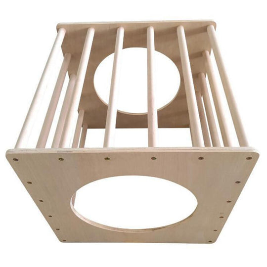 Explore & Store Play Cube - Varnished