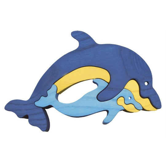 Dolphins Wooden Puzzle
