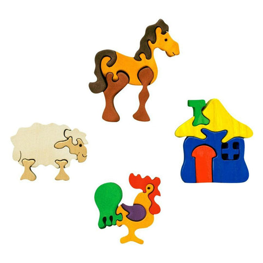 Mini Farm Wooden Puzzles