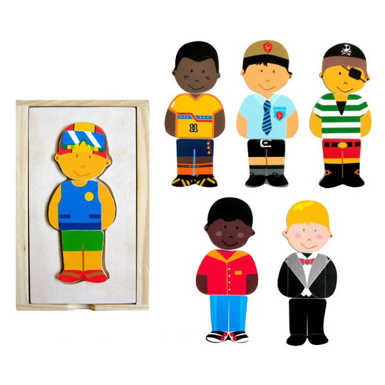 Dress Up Puzzle Boy