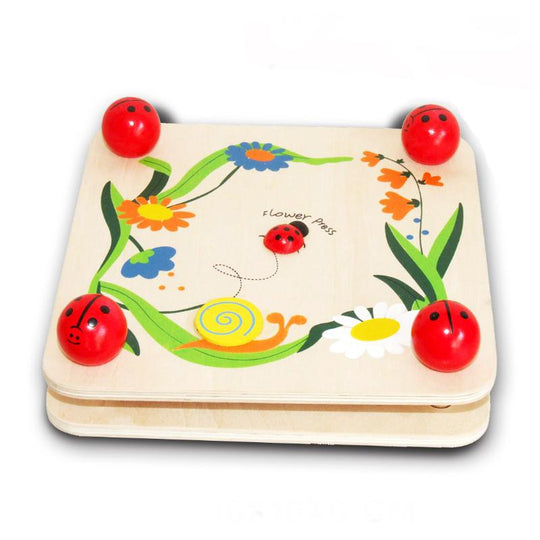 Flower Press Ladybug