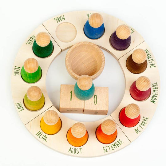 12 Month Perpetual Calendar with Nins