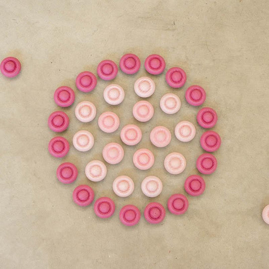 Mandala Pink Flowers 36pc Set