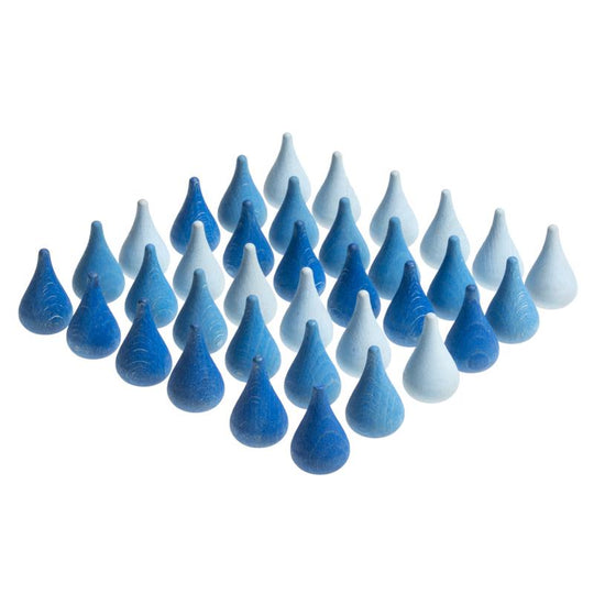 Mandala Blue Water Drops 36pc Set
