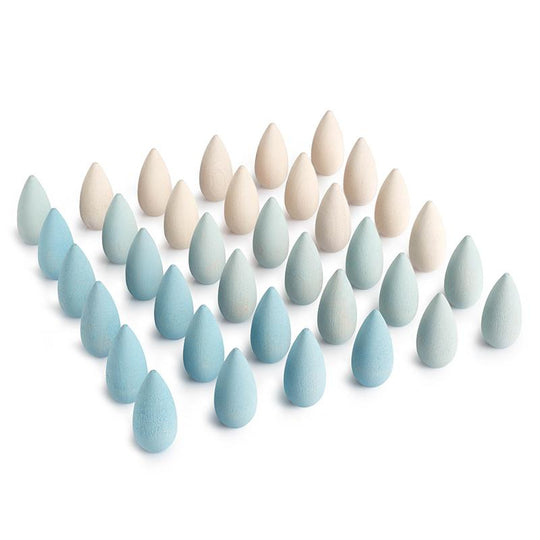 Mandala Blue Snowflakes 36pc Set