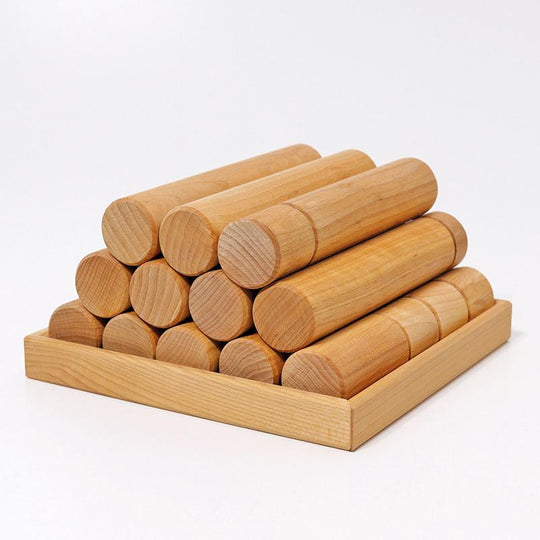 Large Building Rollers Natural