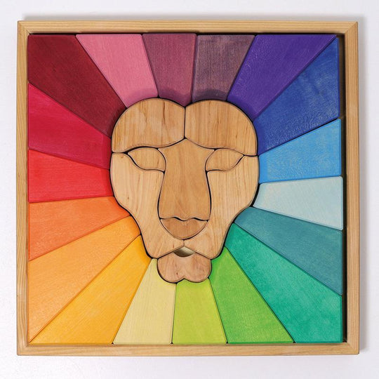 Building Set Rainbow Lion