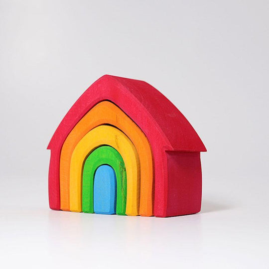 Stacking House Rainbow