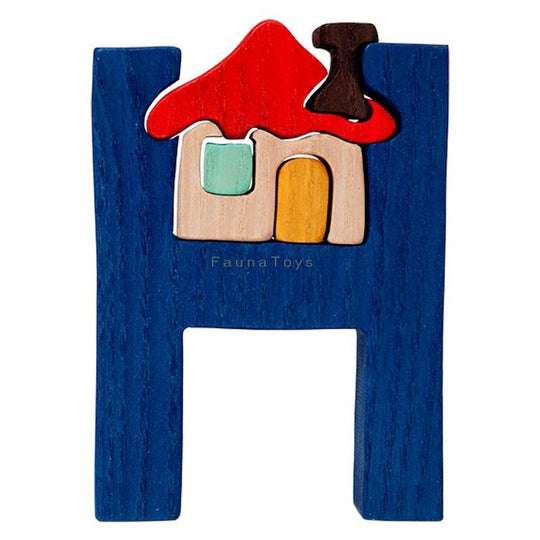 H for House Letter Puzzle