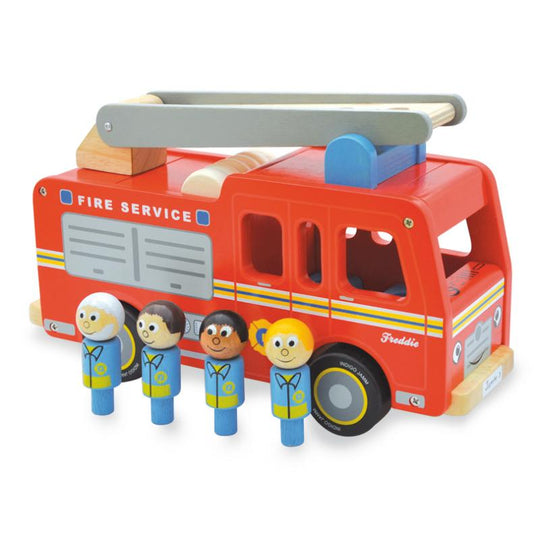 Freddie Fire Engine Wooden Truck