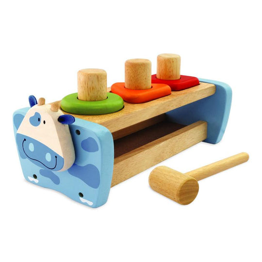 Cow Hammer & Peg Bench