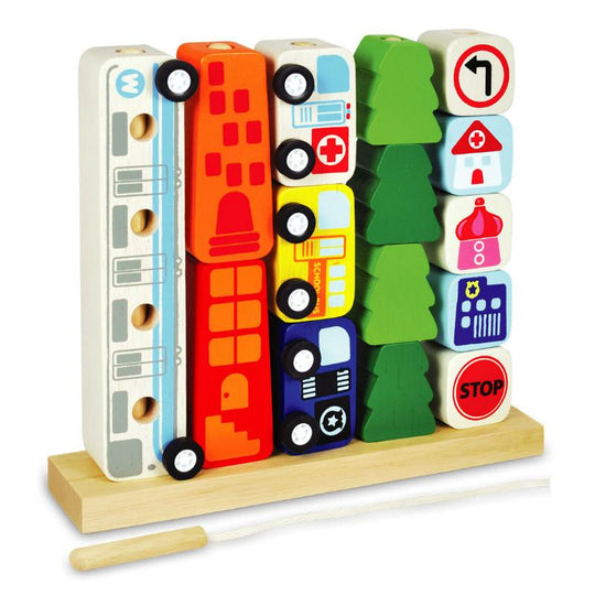 Sort & Count City Stacker