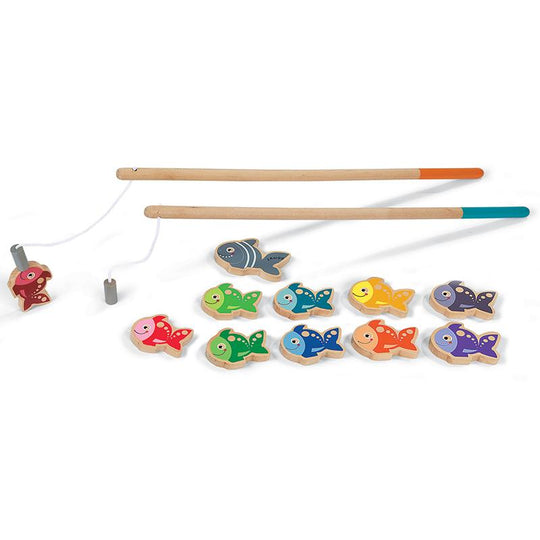 Magnetic Fishing Game with 2 Rods