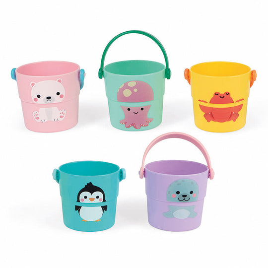 Stacking Activity Bath Buckets