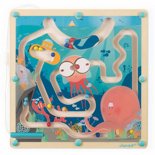 Ocean Magnetic Tracing Maze