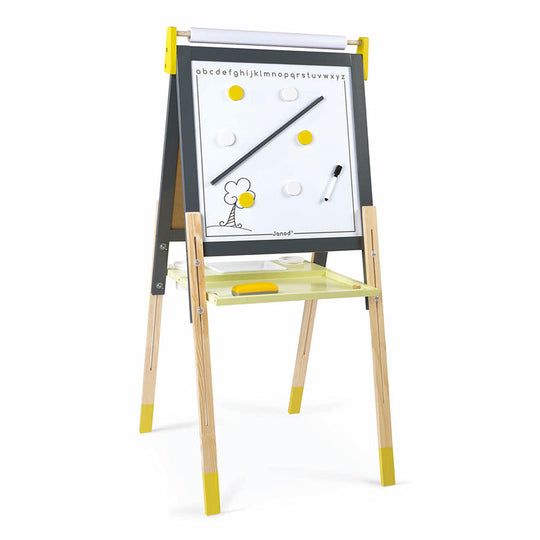 Height Adjustable Blackboard Grey