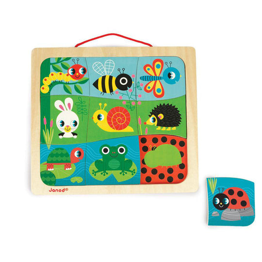 ZZZ Happy Garden Magnetic Puzzle *