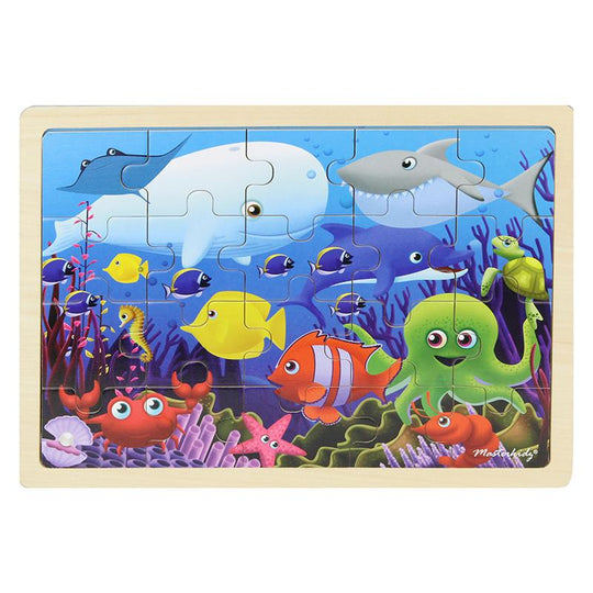 Jigsaw Puzzle 20pc - Sea Creatures