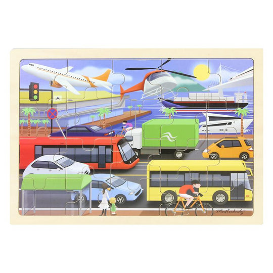 Jigsaw Puzzle 20pc - Transport