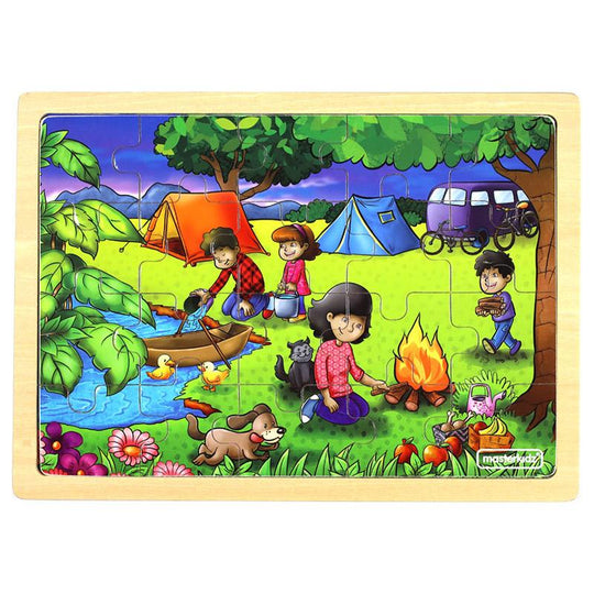 Jigsaw Puzzle 20pc - Camping