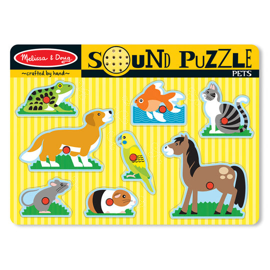 Pets Sound Puzzle 8pc