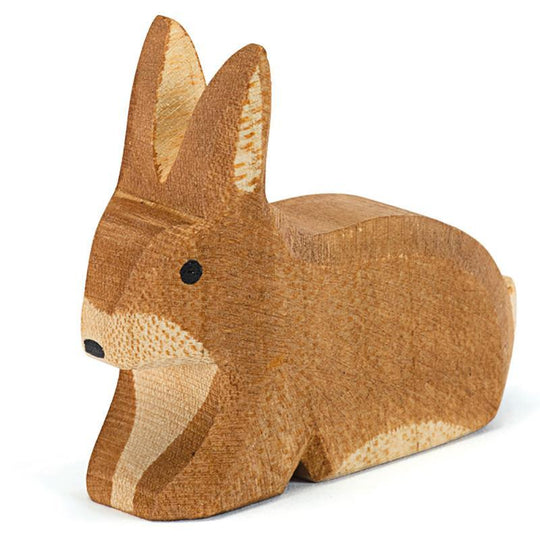 Rabbit Spotted Brown Sitting