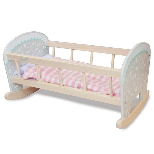 Petworth Doll Cradle with Bedding