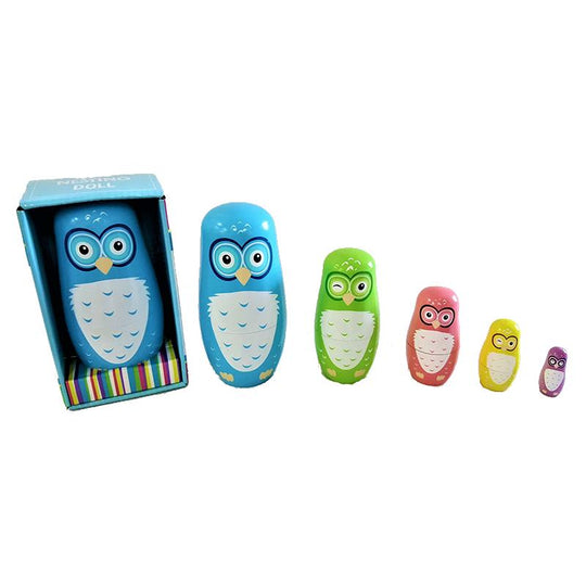 Nesting Dolls Owls