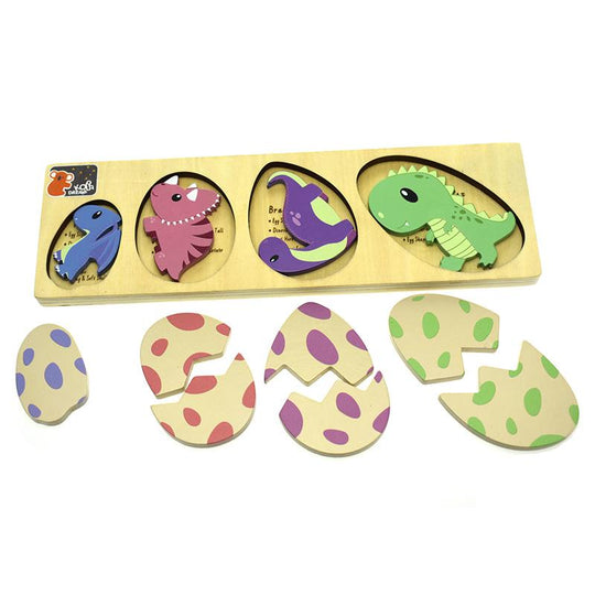 Dinosaur Egg Puzzle with Fact Check