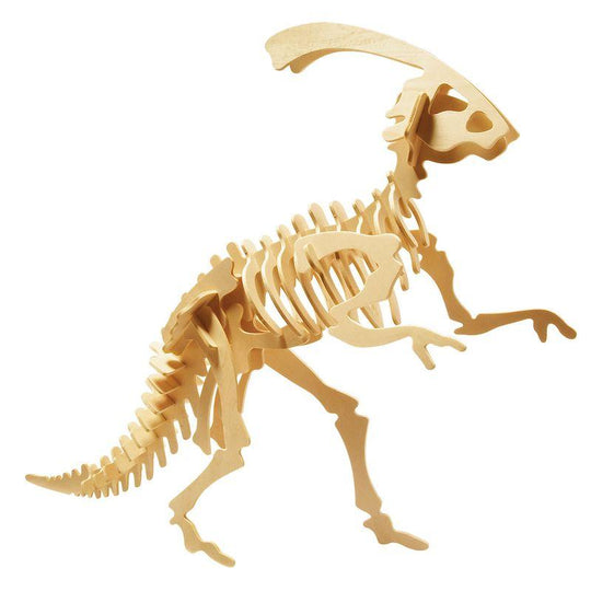 Parasaurolophus Dinosaur 3D Wood Kit