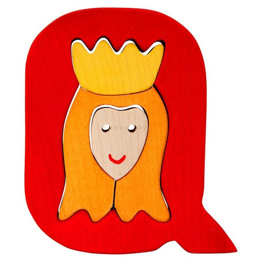 Q for Queen Letter Puzzle
