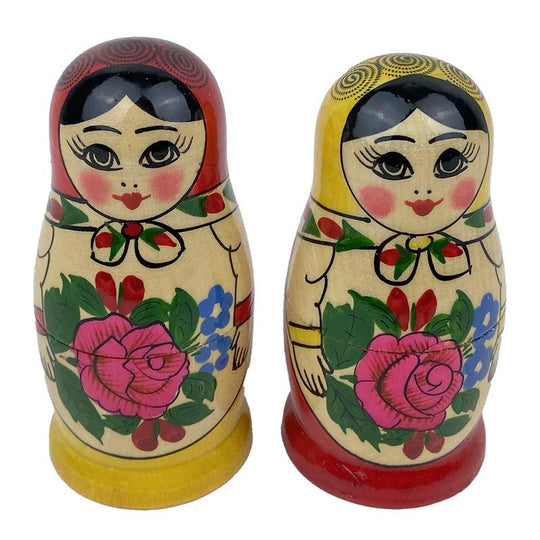 Semenov Traditional Babushka Dolls Set 5pc