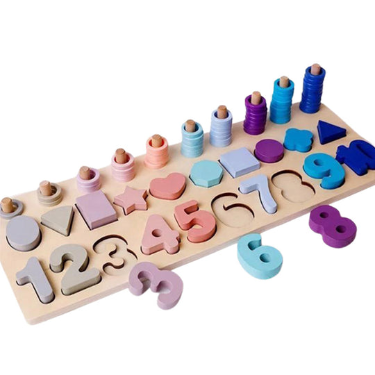 Shape and Number Recognition Board