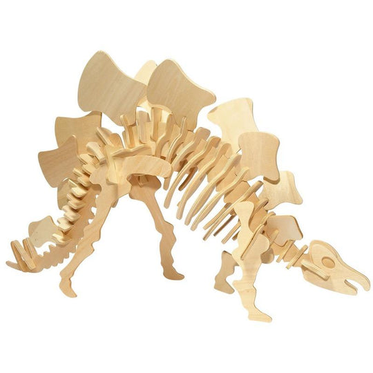 Stegosaurus Dinosaur 3D Wood Kit