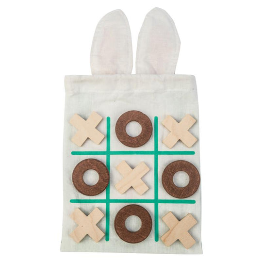 Tic Tac Toe Game with Bunny Bag