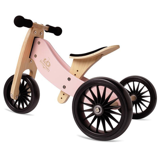 Tiny Tot PLUS 2 in 1 Balance Bike & Trike - Rose Pink